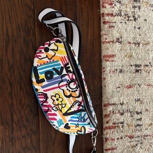 Colorful Brighton waist wrap around or cross body bag